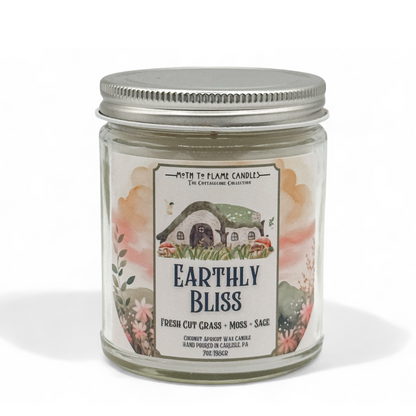 Earthly Bliss – 7 oz - Citrus, Lemongrass, Fresh Grass, Sage, Moss