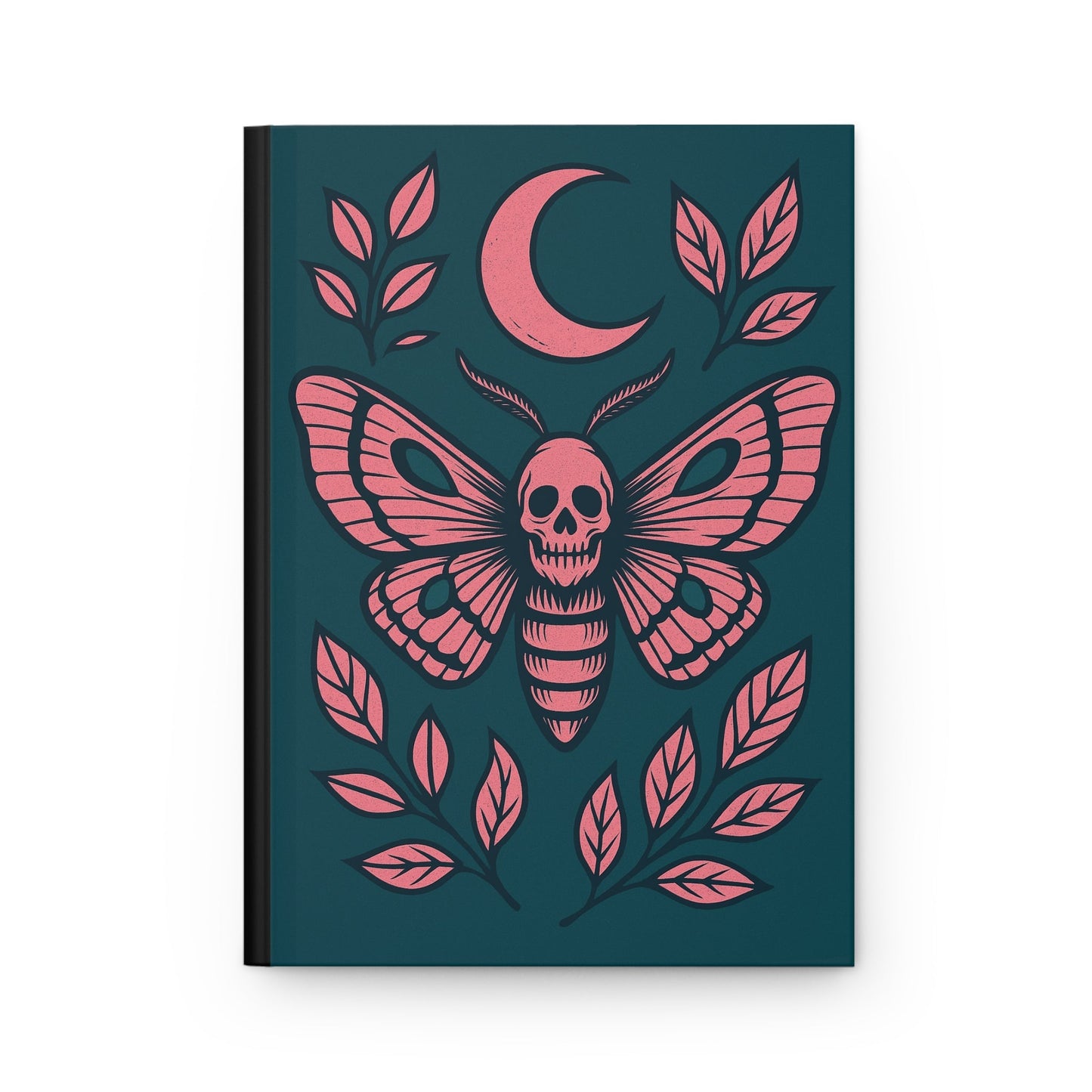 Dark Moth Hardcover Journal
