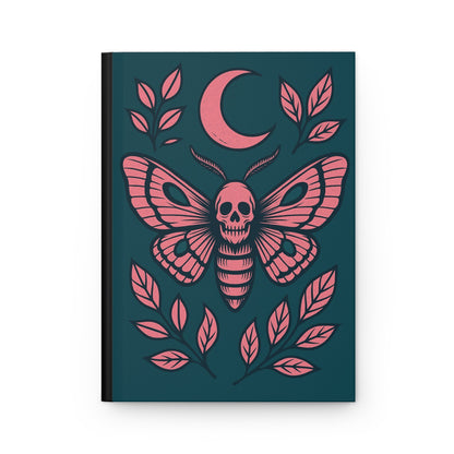 Dark Moth Hardcover Journal