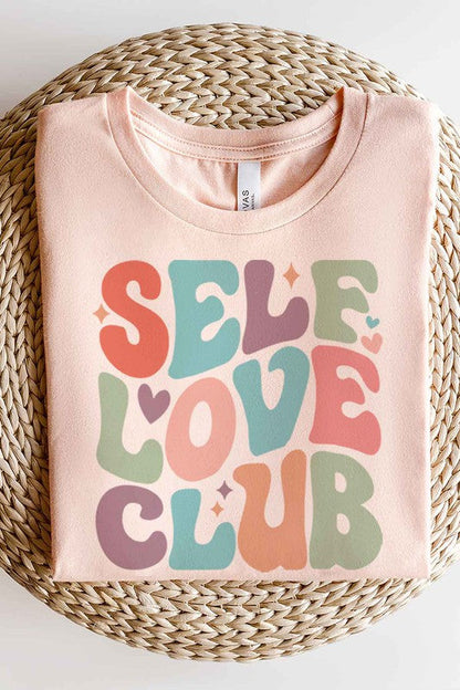 “SELF LOVE CLUB” GRAPHIC TEE