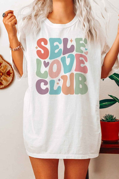 “SELF LOVE CLUB” GRAPHIC TEE