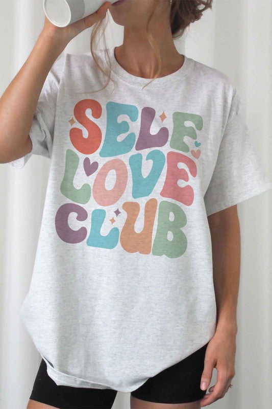 “SELF LOVE CLUB” GRAPHIC TEE
