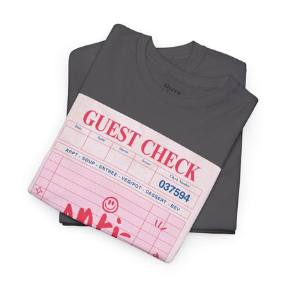 Anti-Social Graphic T-Shirt – Retro Guest Check Tee