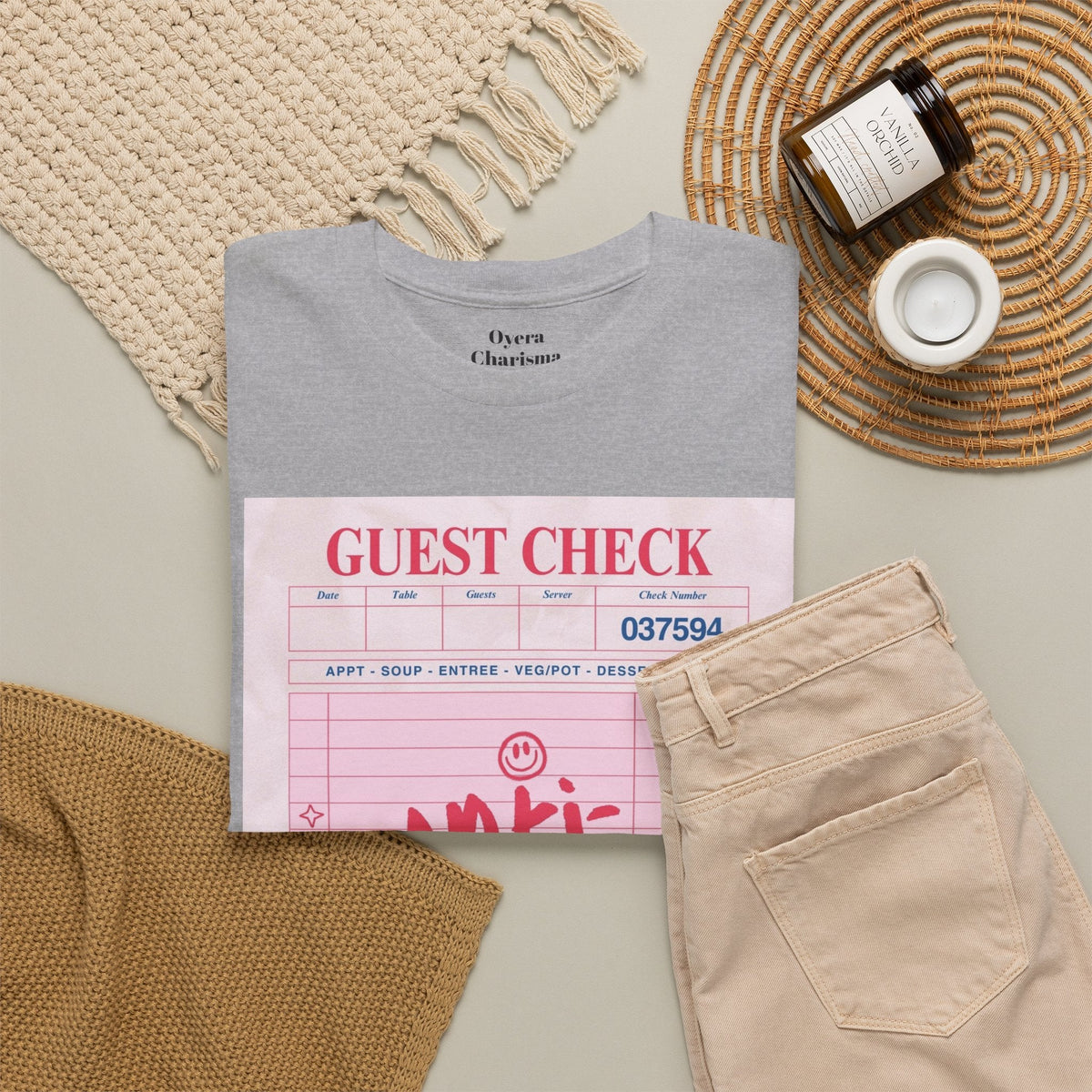 Anti-Social Graphic T-Shirt – Retro Guest Check Tee