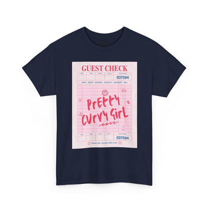 Pretty Curvy Girl Graphic T-Shirt | Body-Positive Tee
