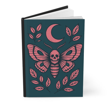 Dark Moth Hardcover Journal