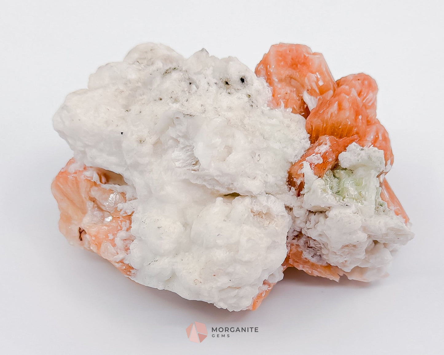 186g Heulandite and Bow Stilbite Cluster – Vibrant Natural Mineral Specimen