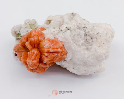 186g Heulandite and Bow Stilbite Cluster – Vibrant Natural Mineral Specimen
