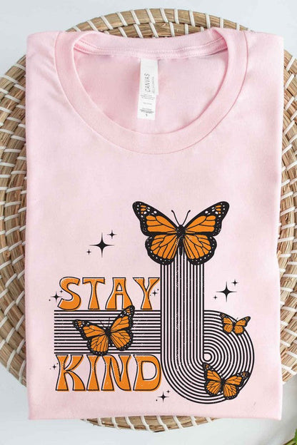 “STAY KIND”GRAPHIC TEE
