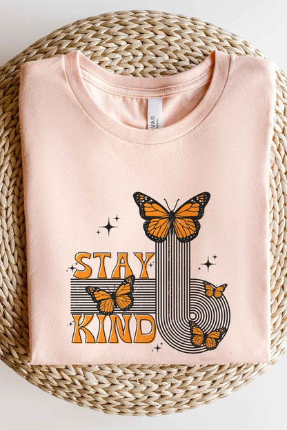“STAY KIND”GRAPHIC TEE