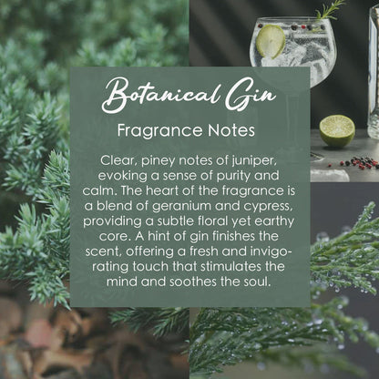 Botanical Gin & Juniper Crystal-Enhanced Premium Coconut-Soy Wax Melts – Crystal Wax Melts