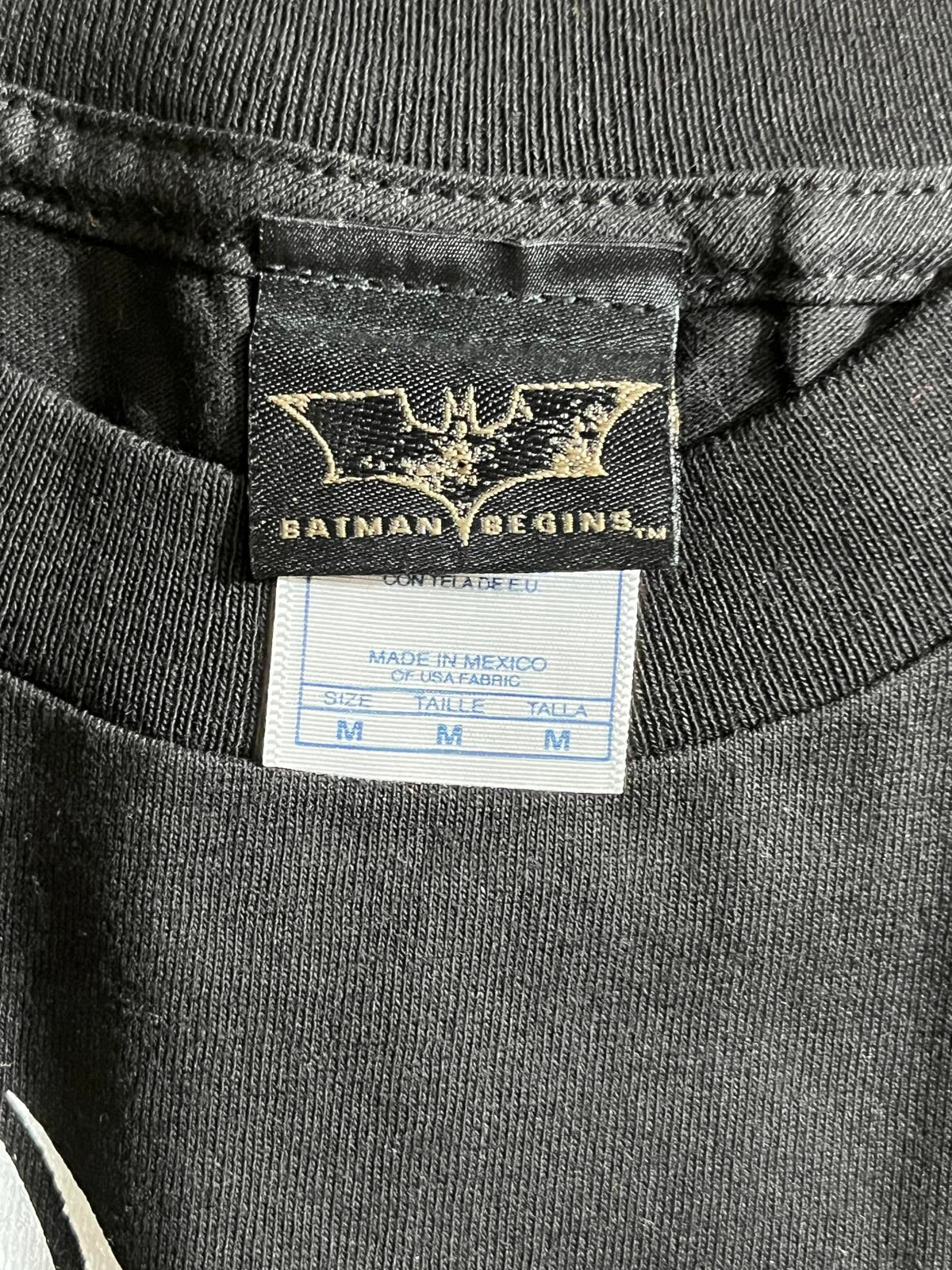 Batman Begins Movie Promo shirt - Batman Begins Tag - M –