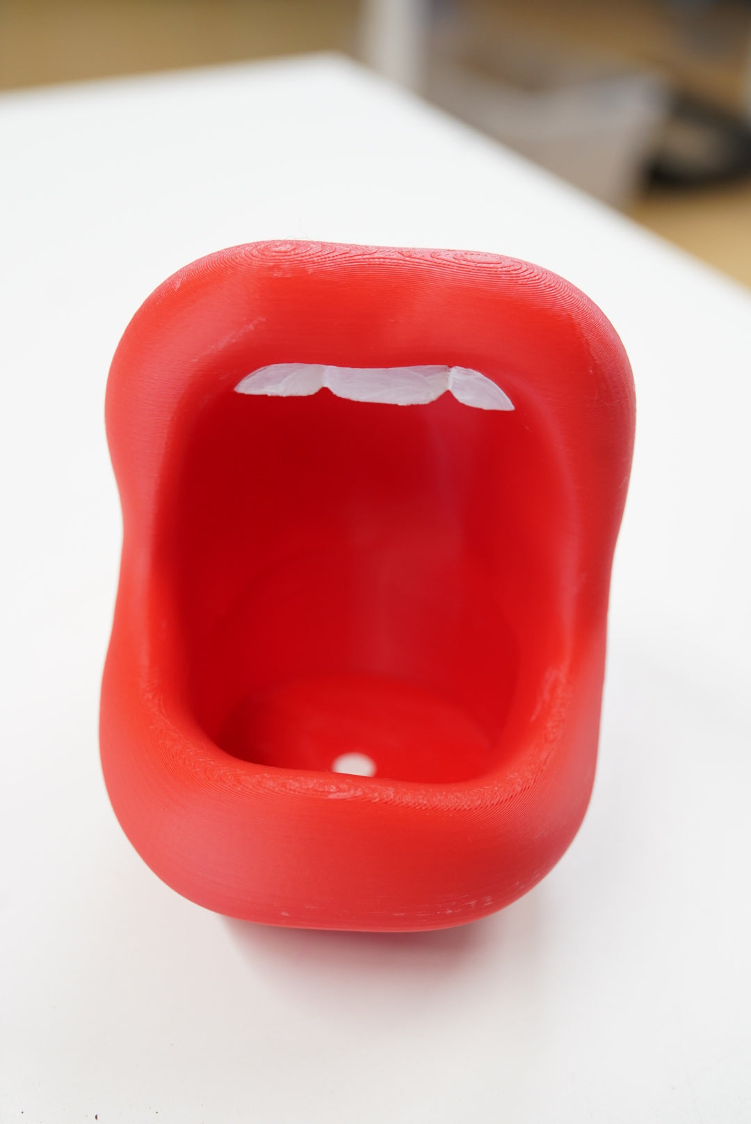 3D Lips Planter with Drainage Hole for 2-Inch Plants