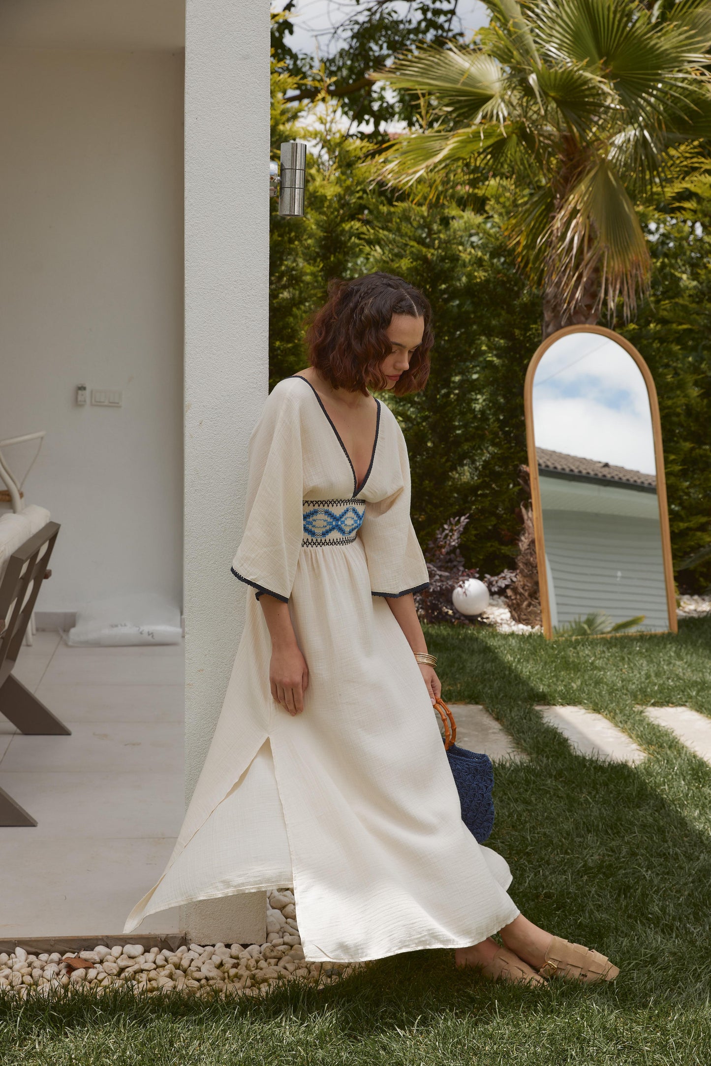 Embroidered Summer Dress