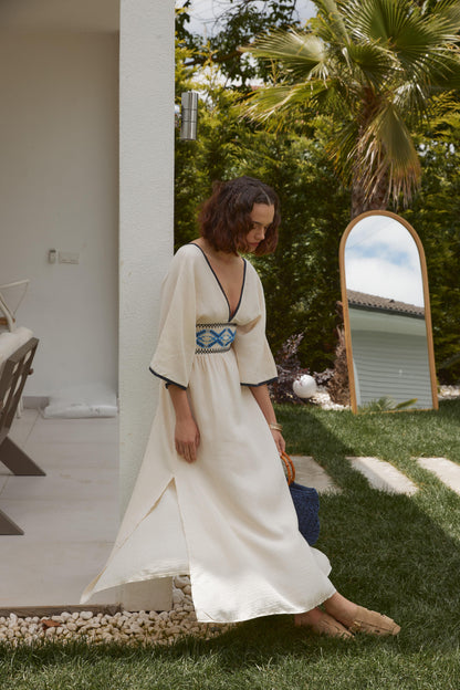 Embroidered Summer Dress