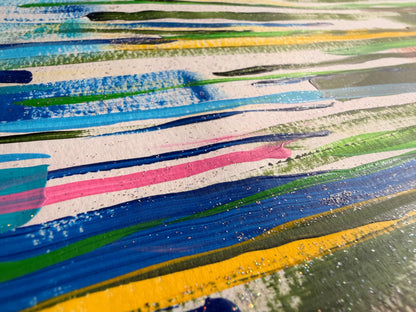 Changing Seasons Abstract Painting 14x17 - Original –