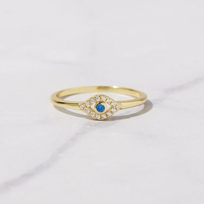 EVIL EYE RING –