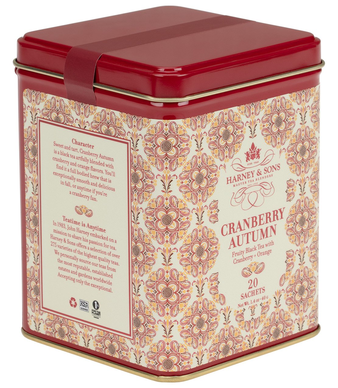 Cranberry Autumn Tea – Black Tea Blend with Cranberry & Orange