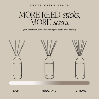 Hello Fall Tinted Glass Jar Reed Diffuser