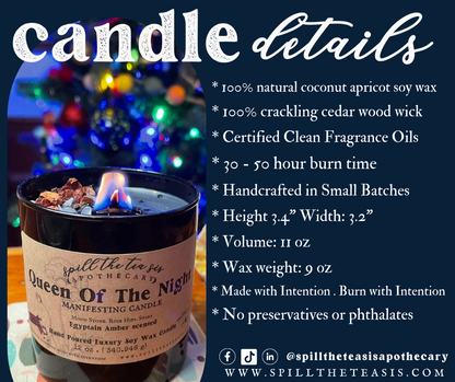 Stay Wild Moon Child Candle - 9oz Lunar Wood Wick Soy – Candles