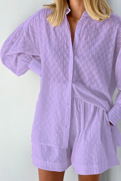 Two piece shorts set