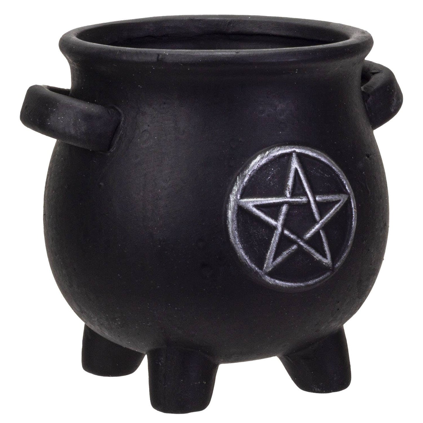 Cauldron Pentacle Planter Pot – Witchy Herb & Plant Cauldron