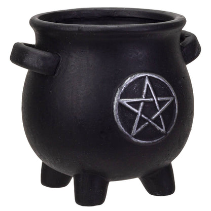 Cauldron Pentacle Planter Pot – Witchy Herb & Plant Cauldron