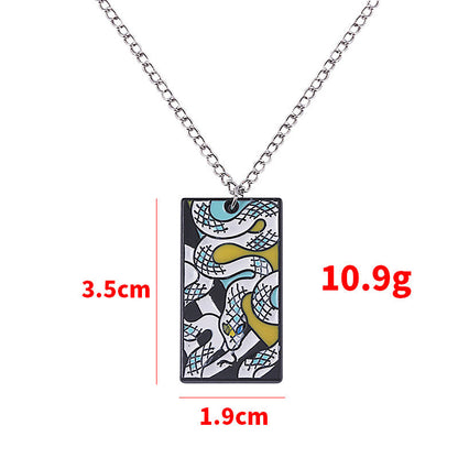 Anime Peripheral No Ghost Killing Team Necklaces