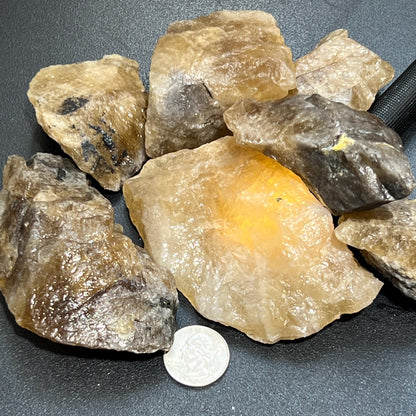 Large Citrine Crystals (Untreated) Rough Raw Stones (By The Piece or Pound) Wholesale – Home & Living > Home Decor > Home Accents > Rocks & Geodes