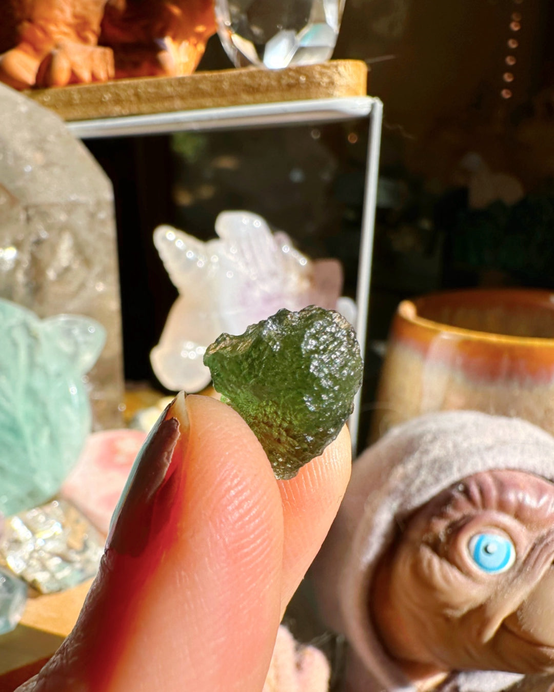 Chlum Moldavite #7 - AA –