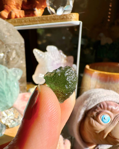 Chlum Moldavite #7 - AA –