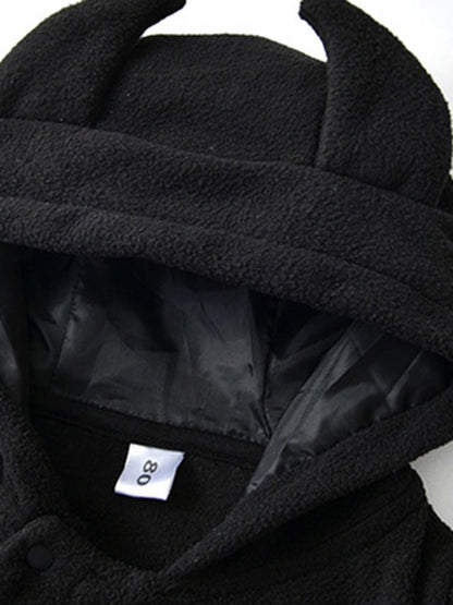 Bat Fleece Jumpsuit (Babies/Toddlers)