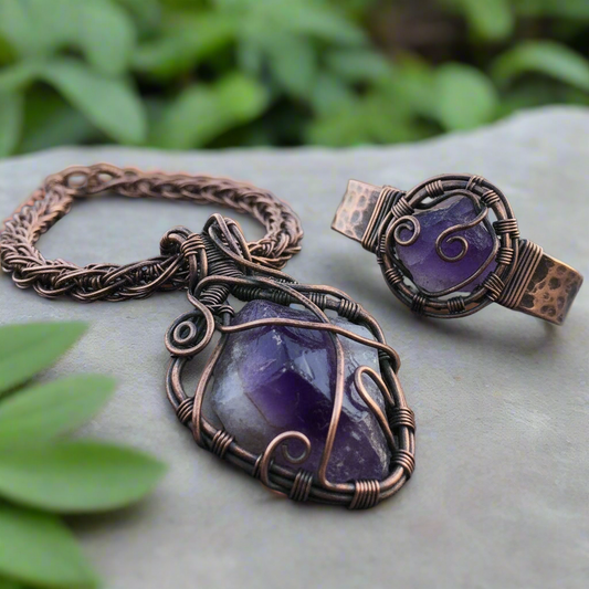 Amethyst set –