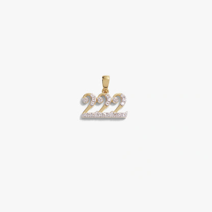 222 Sapphire Angel Number Amulet – Pendants
