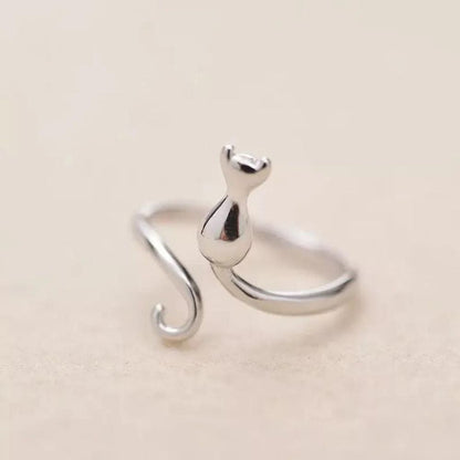 ADORABLE CAT RING (ADJUSTABLE)