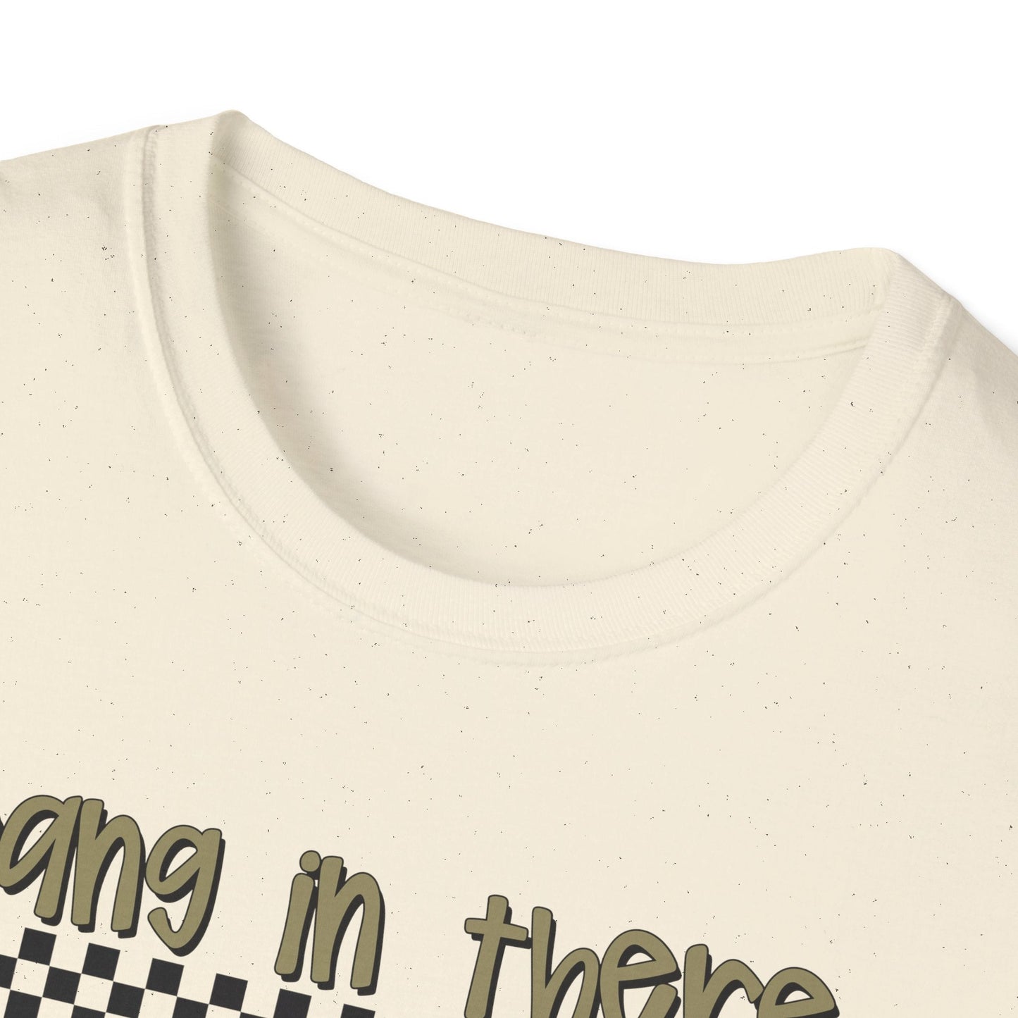 Hang In There Unisex Softstyle T-Shirt | Casual Plant Lover Tee