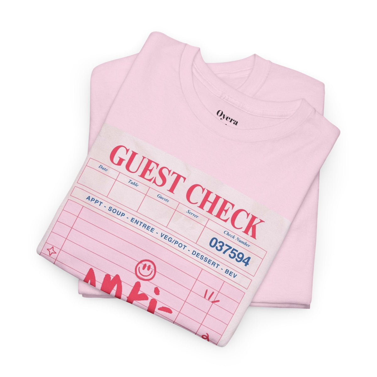 Anti-Social Graphic T-Shirt – Retro Guest Check Tee