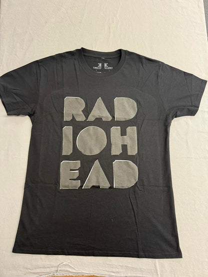 Radiohead Debossed T-Shirt | Vintage Band Tee –