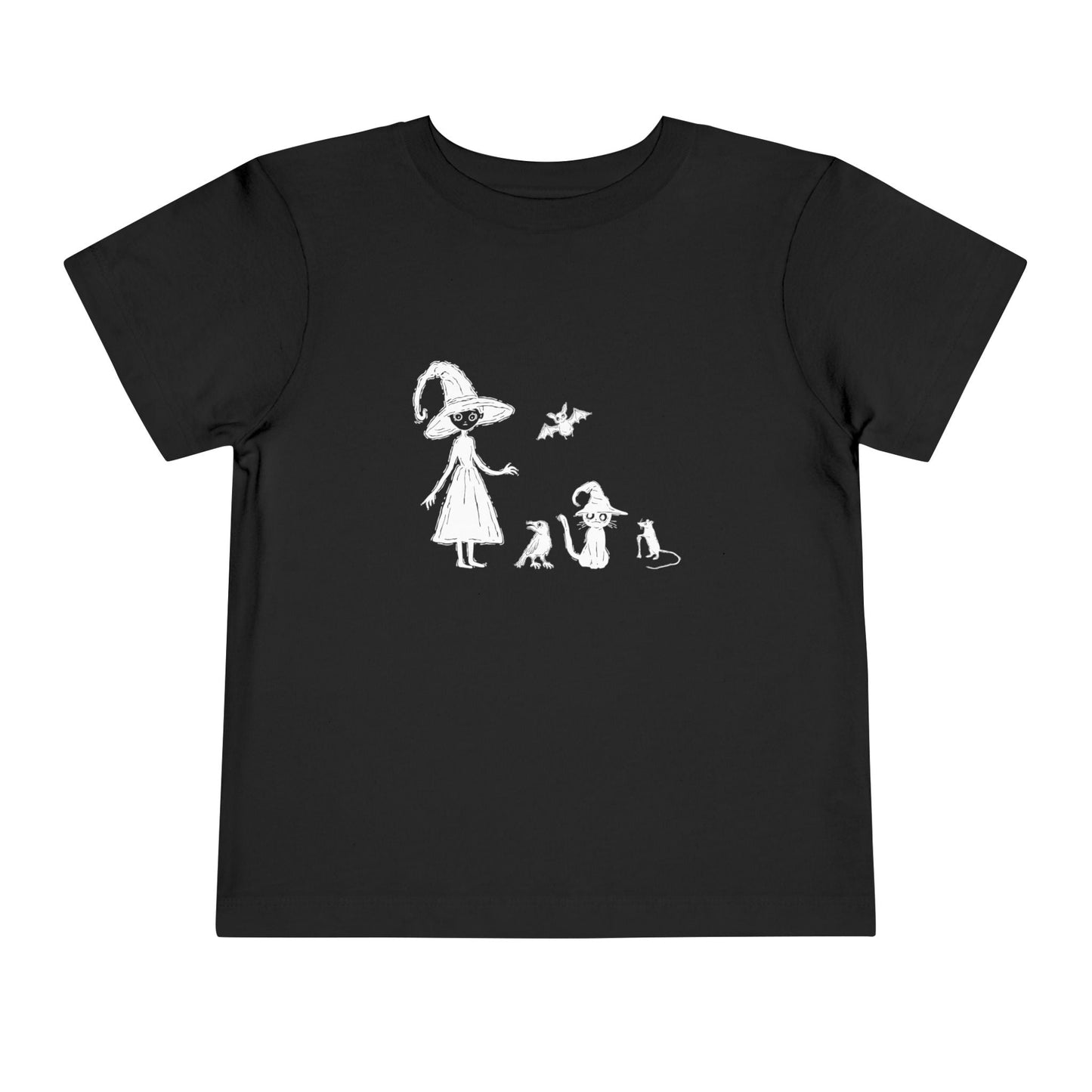Witchy Crew T-Shirt (Toddlers/Kids) – Black Kids Clothing