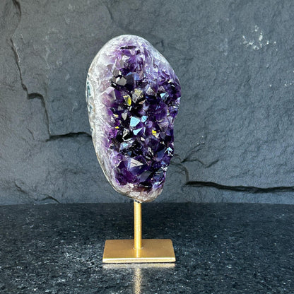 Unique Premium Amethyst with Display