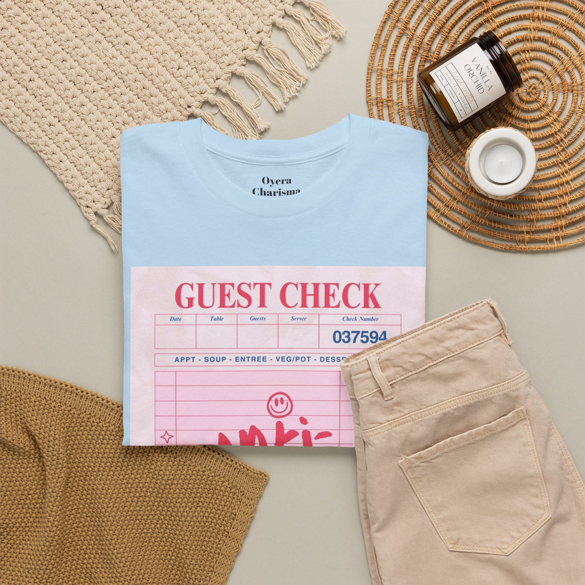 Anti-Social Graphic T-Shirt – Retro Guest Check Tee