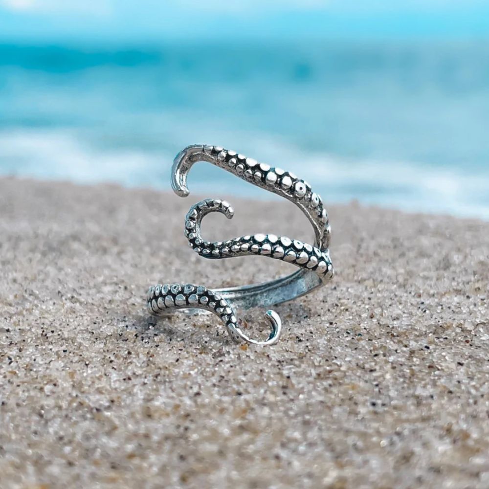 OCTOPUS WRAP RING (ADJUSTABLE) –