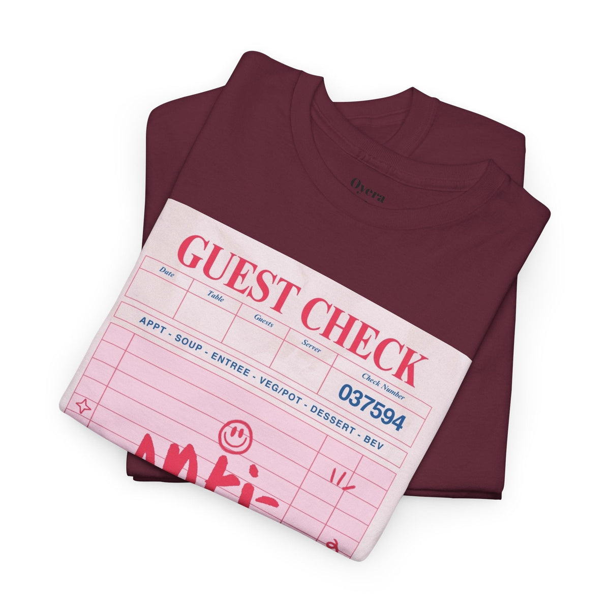 Anti-Social Graphic T-Shirt – Retro Guest Check Tee