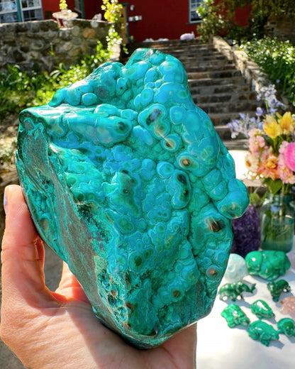 Chrysocolla w/ Malachite –