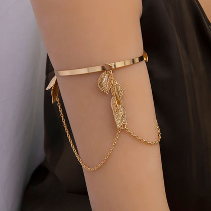 Bohemian Arm Cuff - Adjustable Upper Arm Bracelet –