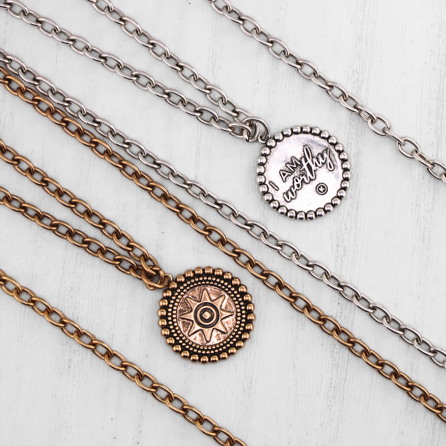 I Am Worthy Sun Essential Necklace – essential
