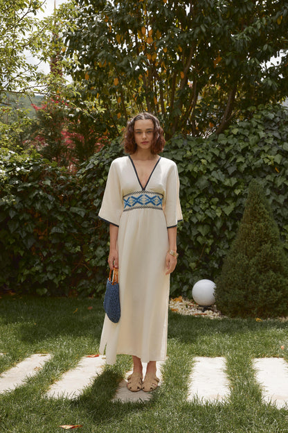 Embroidered Summer Dress