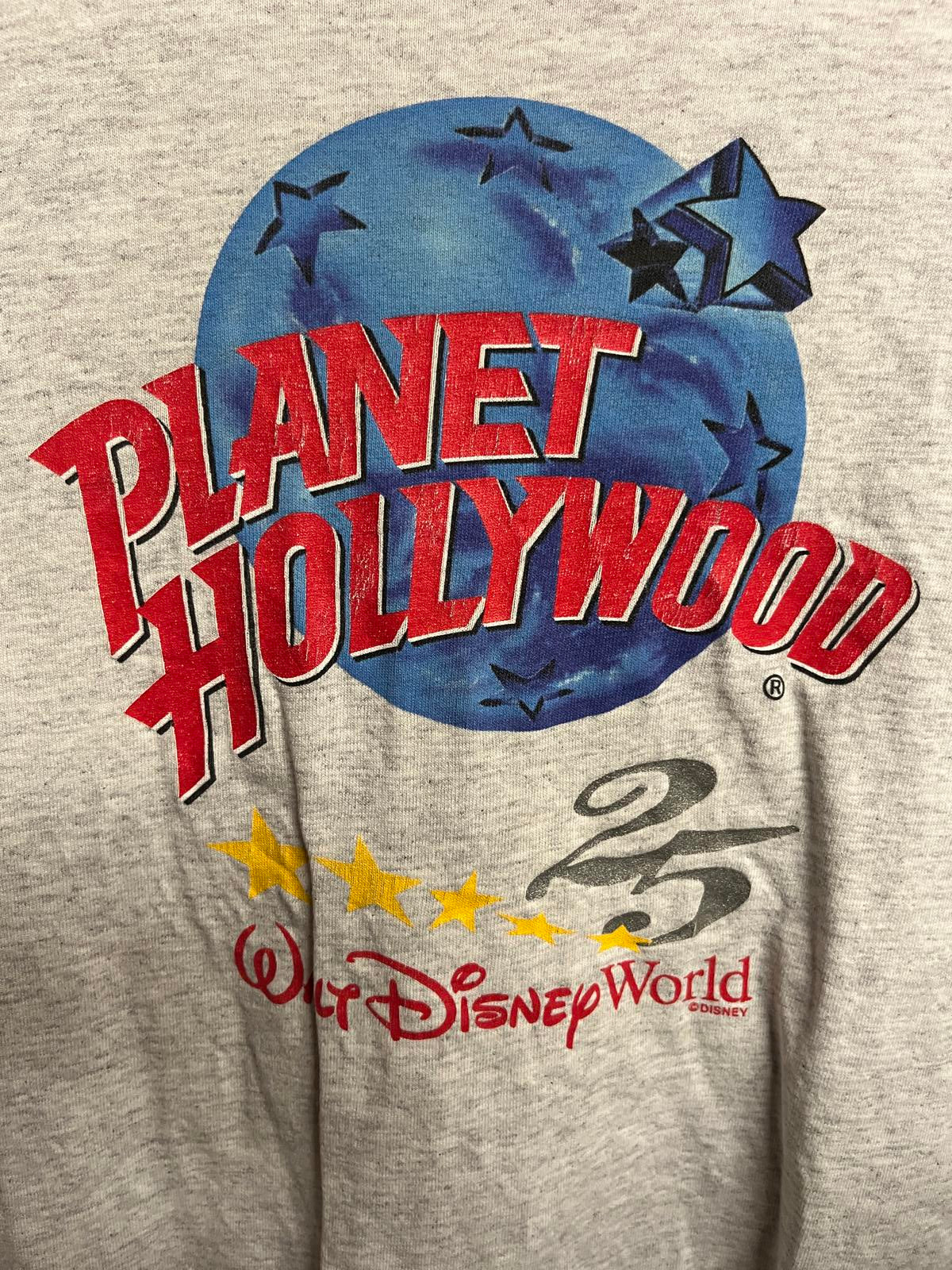 Vintage 1991 Planet Hollywood Disney World T-Shirt XL – Men's T-shirts