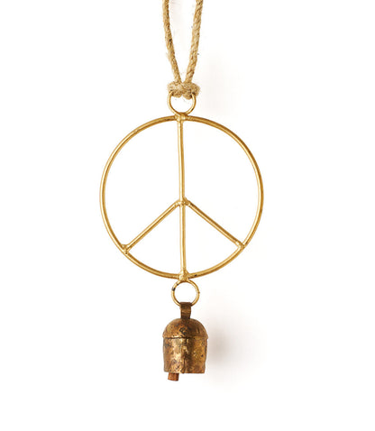 Air Element Peace Bell Wind Chime - Fair Trade Garden – Bells