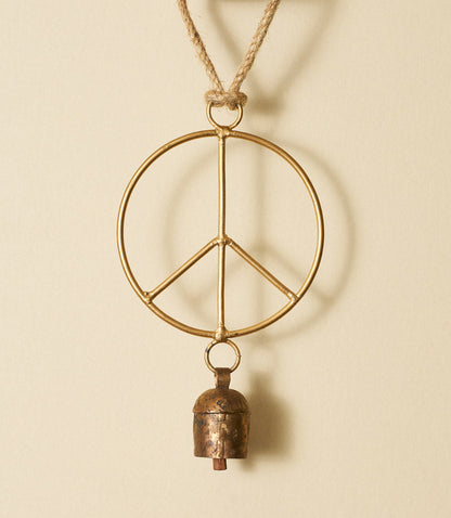 Air Element Peace Bell Wind Chime - Fair Trade Garden – Bells